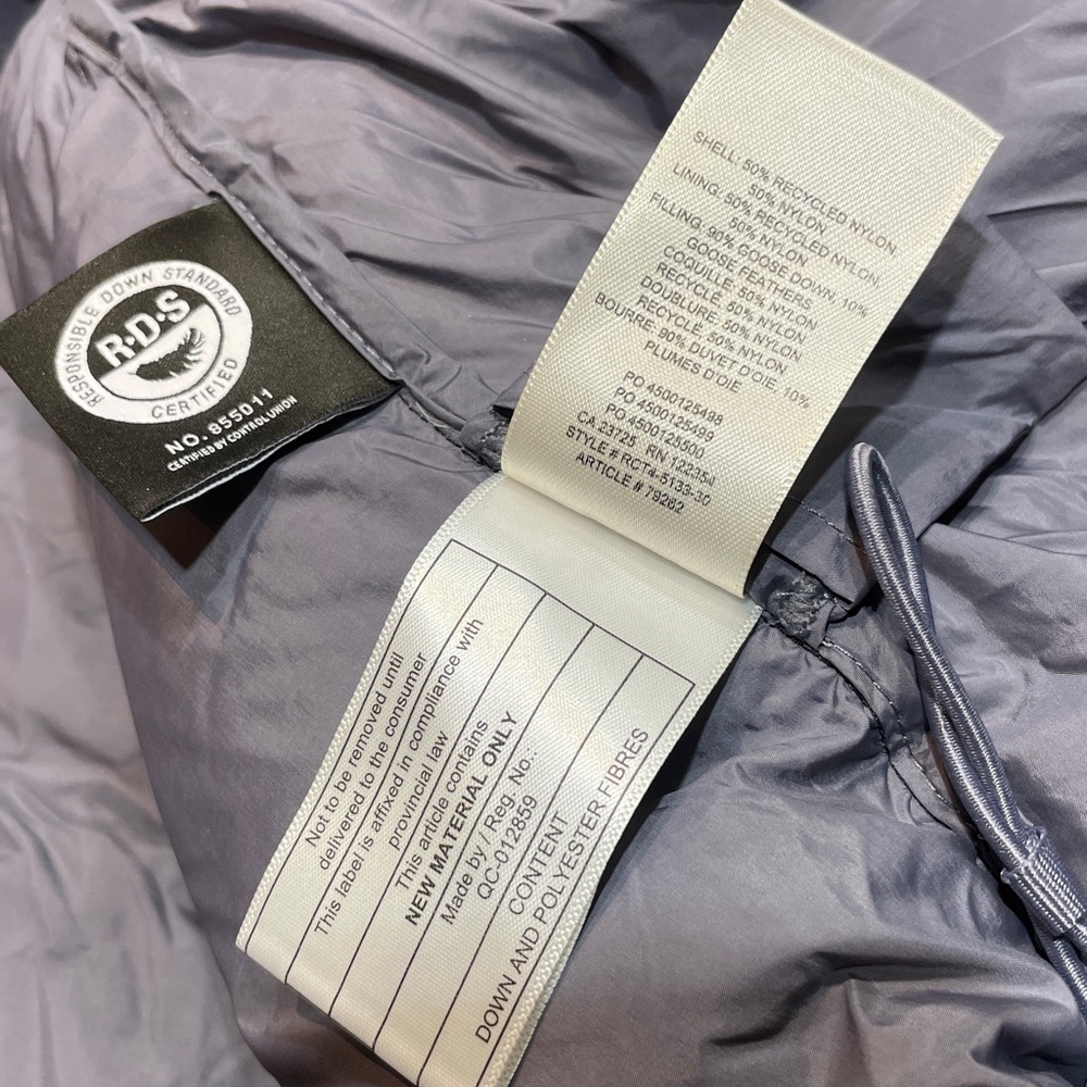 Aritzia Wilfred The Cloud Puff Size Small grey/purple or grape mist ⭐️⭐️⭐️⭐️ - Picture 5 of 17